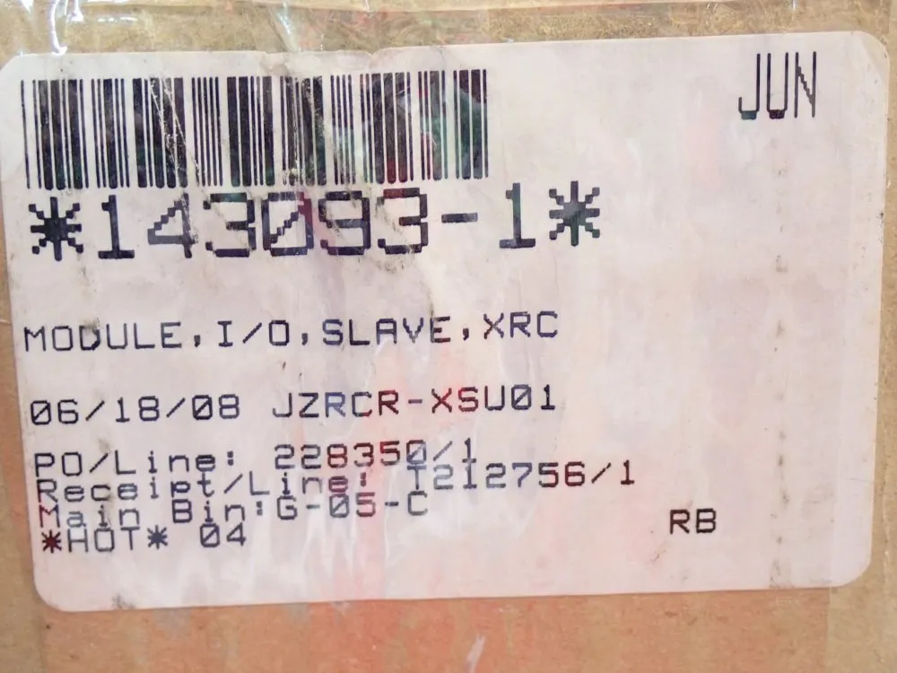 Yaskawa Slave Module - Jzrcr-xsu01