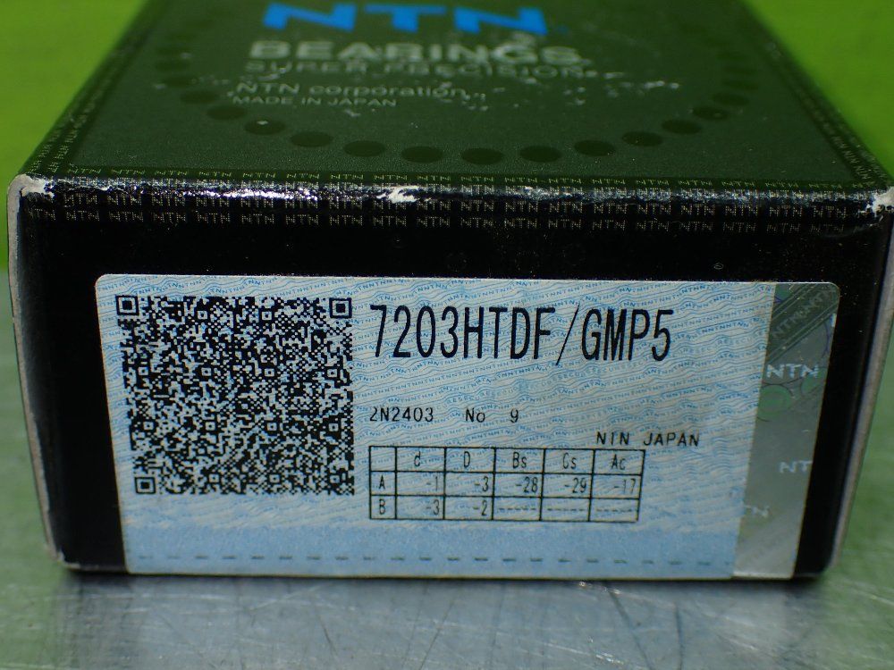 Ntn Super Precision Duplex Angular Contact Bearing