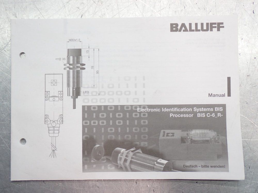 Balluff Rfid Processor 8bit - Bisc-60r-001-08p-pu-05