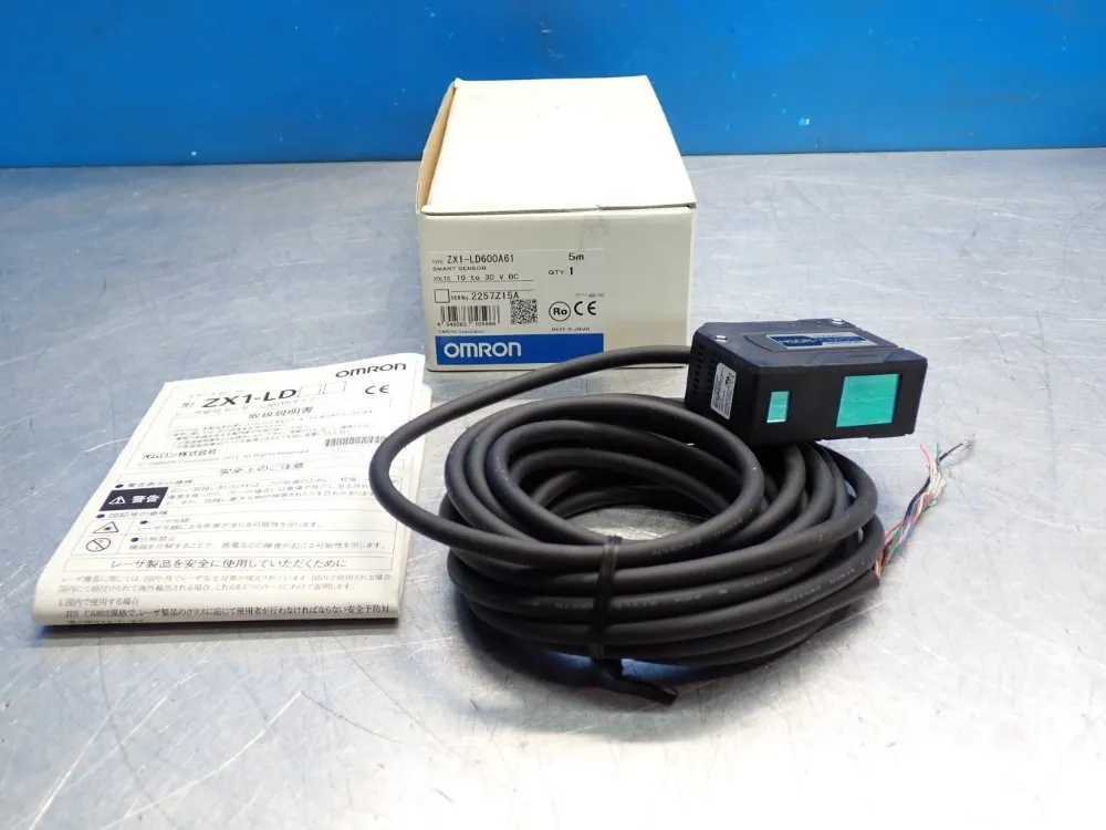 Omron 5 Meters Zx1 Amplifier Smart Sensor - Zx1-ld600a61