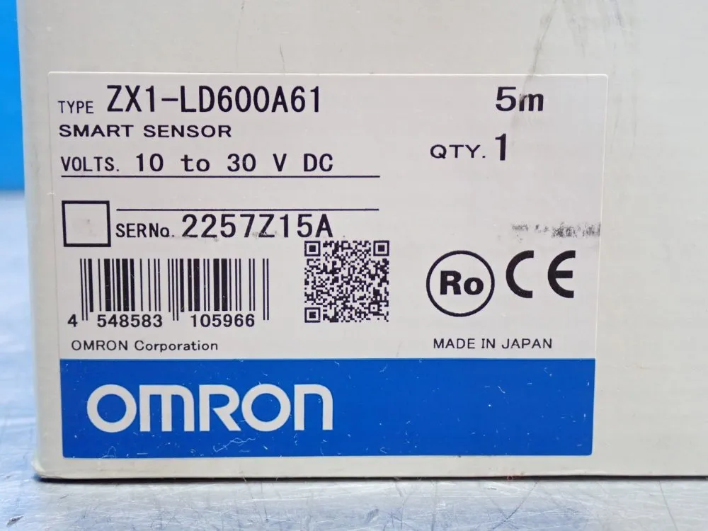 Omron 5 Meters Zx1 Amplifier Smart Sensor - Zx1-ld600a61