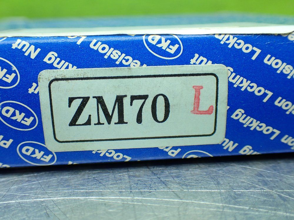 Fkd M70x2 Thread, 90mm Od, 18mm Height Precision Locknut - Zm70