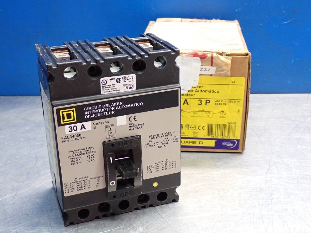 Square D Molded Case Circuit Breaker