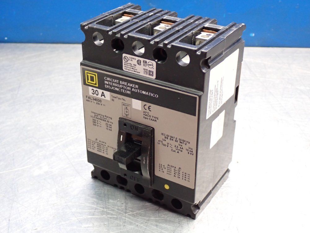 Square D Molded Case Circuit Breaker