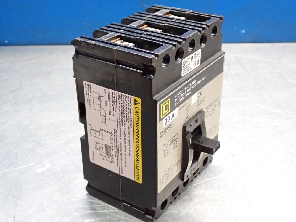 Square D Molded Case Circuit Breaker