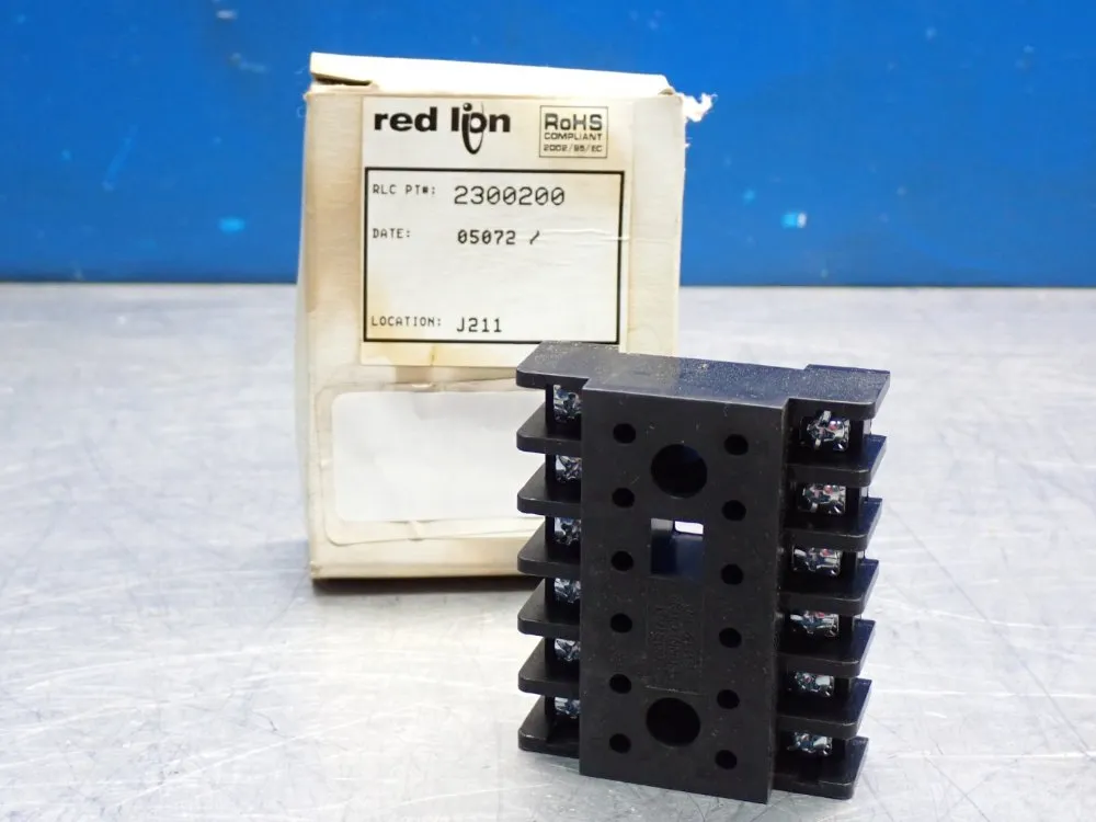 Red Lion Relay Base - 2300200