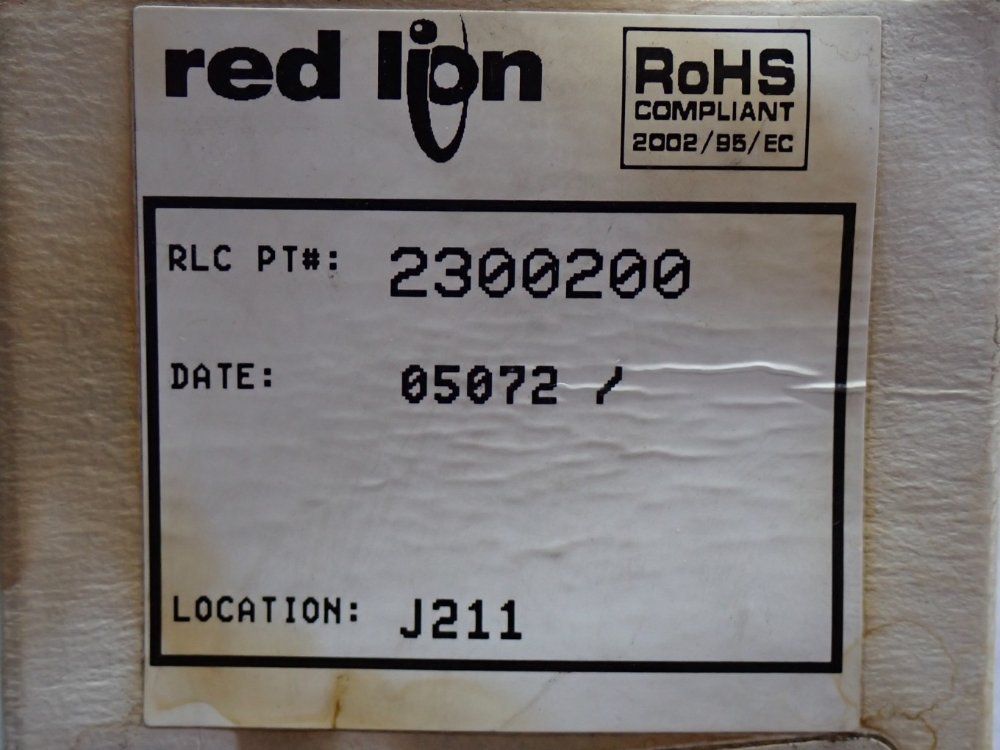 Red Lion Relay Base - 2300200