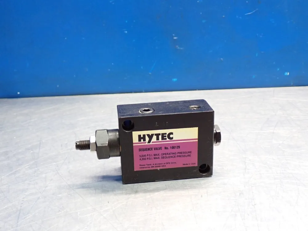 Hytec Spx 5000psi Max Op Pressure, 4200psi Max Seq Pressure Directional Sequence Valve - 100129