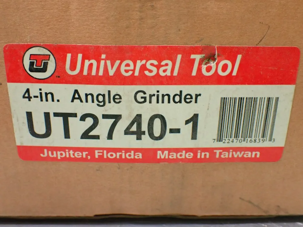 Universal Tool 4" 4-in Angle Grinder. - Ut2740-1