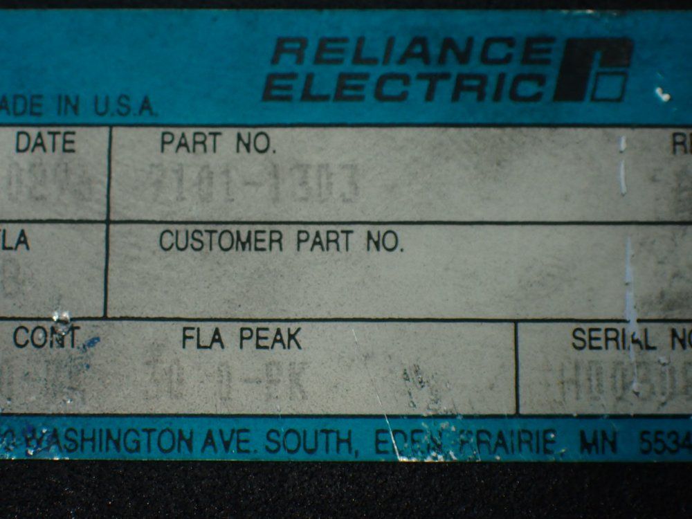 Reliance Electric Electro-craft Bru-200 Brushless Servo Drive - 9101-1303