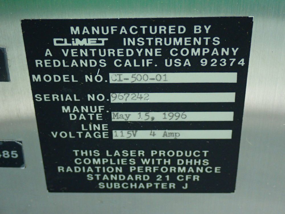 Climet Laser Particle Counter - Ci-500-01
