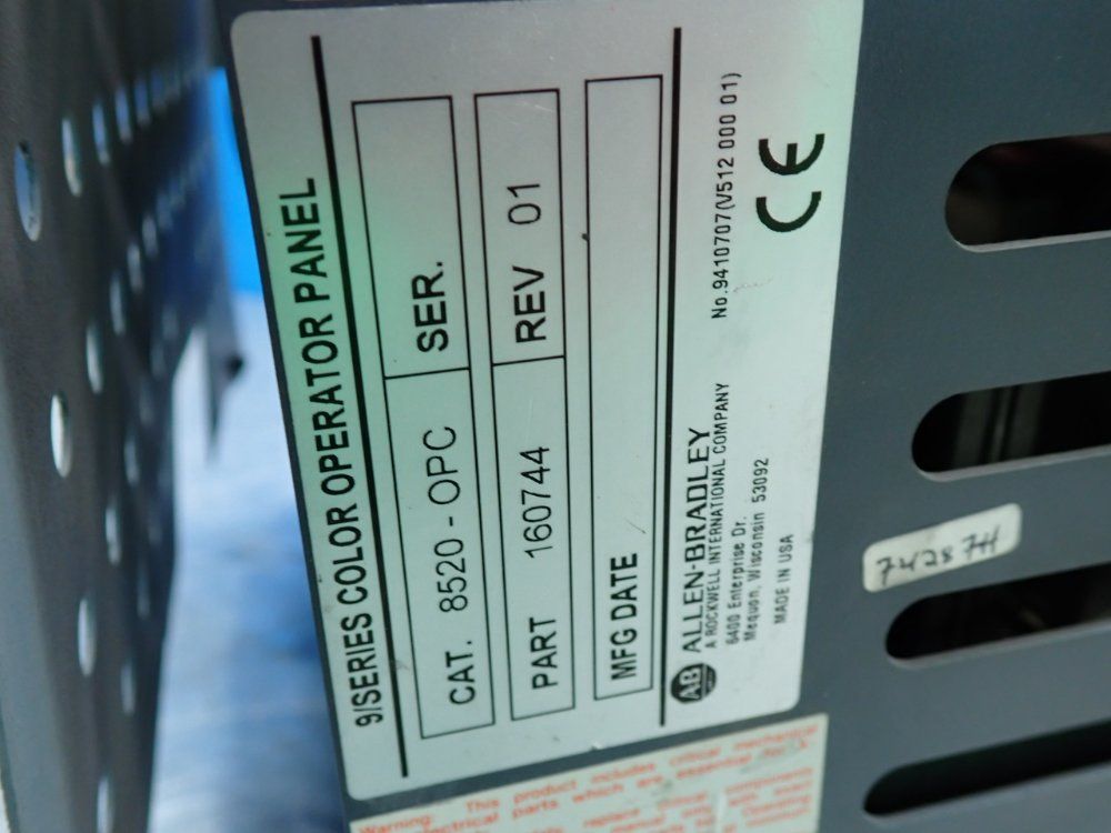 Allen Bradley 9/series Operator Control Panel - 8520-opc