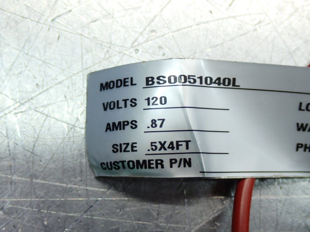 Briskheat Heavy Insulated Fiberglass Heating Tape - Bs0051040l