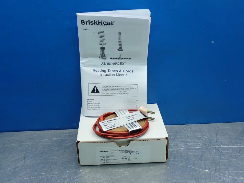 Briskheat Heavy Insulated Fiberglass Heating Tape - Bs0051040l