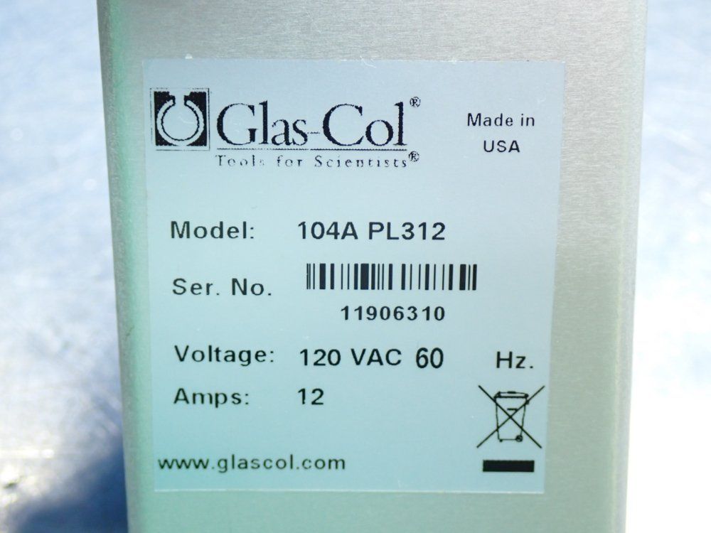 Glas-col Heating Mantle Temp Controller - 104apl312