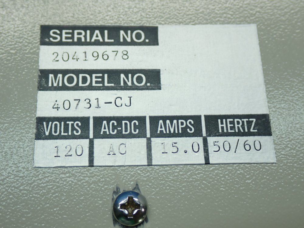 Yokogawa Pope Scientific Centigrade Temp Controller - 40731-cj