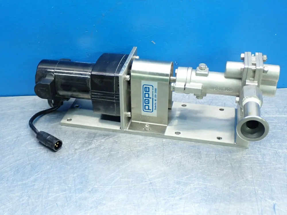 Pope Scientific Stainless Steel Pump With Bodine Motor - 24a2bepm-d4