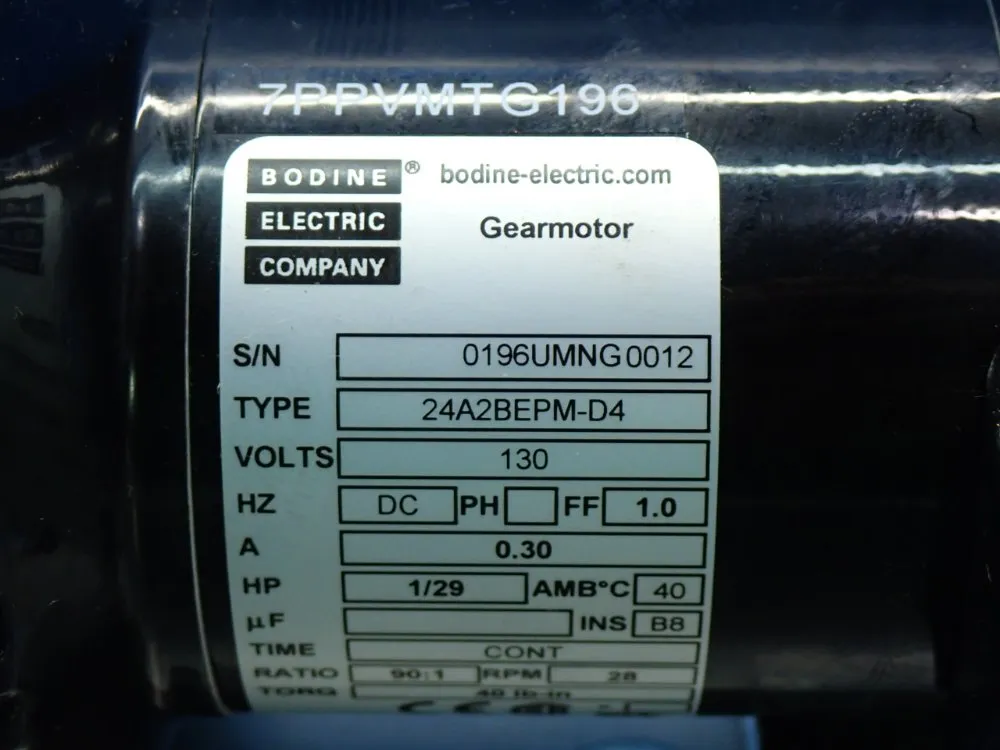 Pope Scientific Stainless Steel Pump With Bodine Motor - 24a2bepm-d4