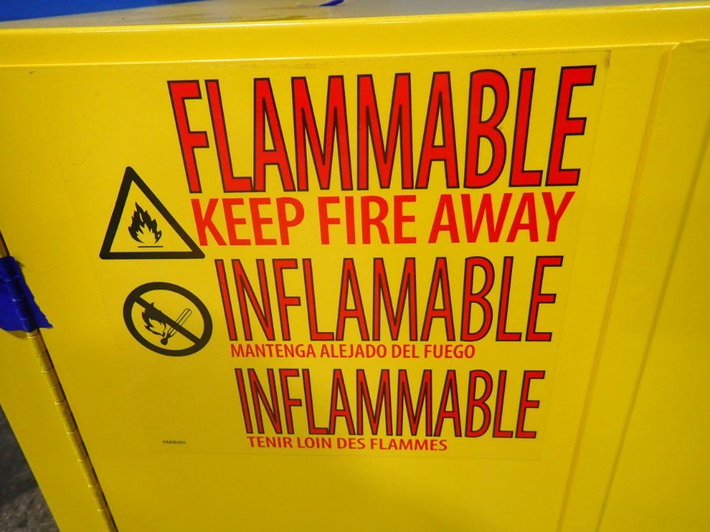 Uline 55 Gal Flammable Liquid Storage Cabinet - H-5706