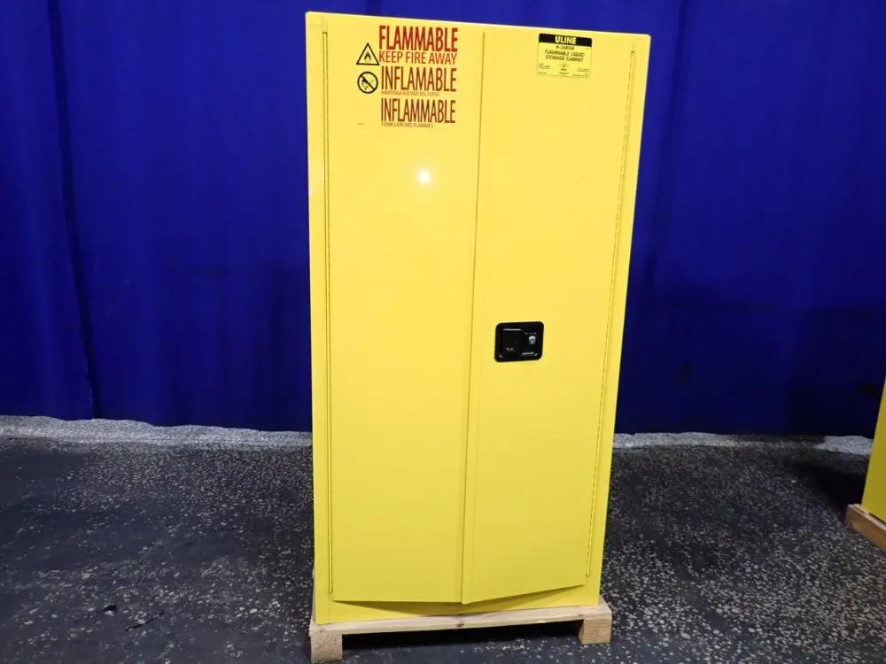 Uline 55 Gal Flammable Cabinet - H-3685m