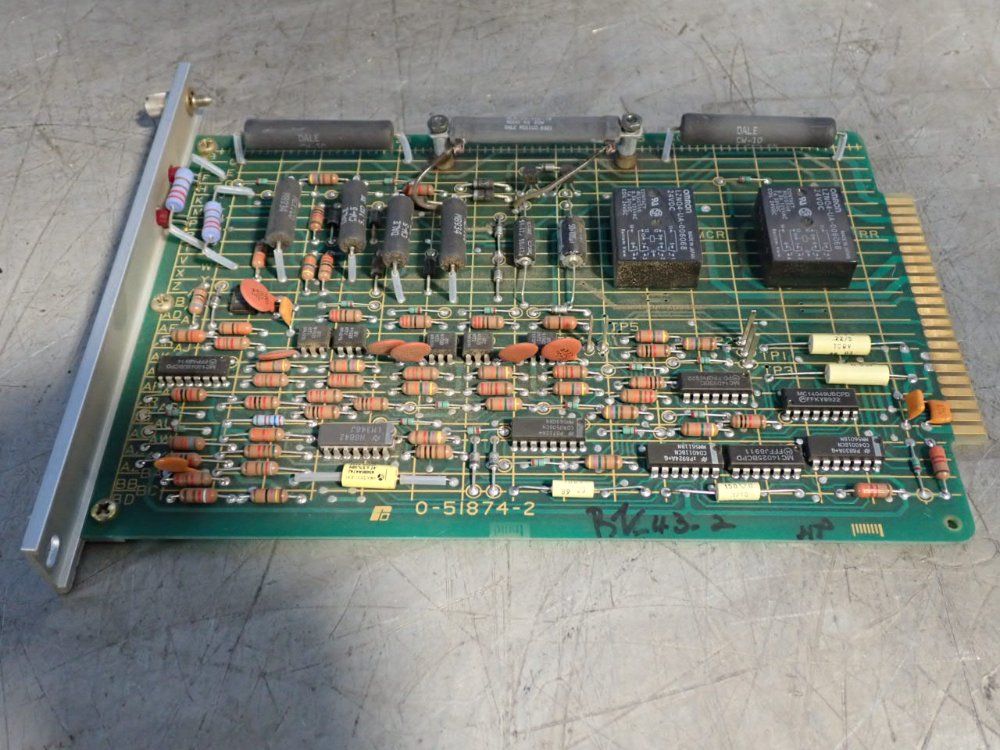 Reliance Electric Static Sequence Control Card - 0-51874-2