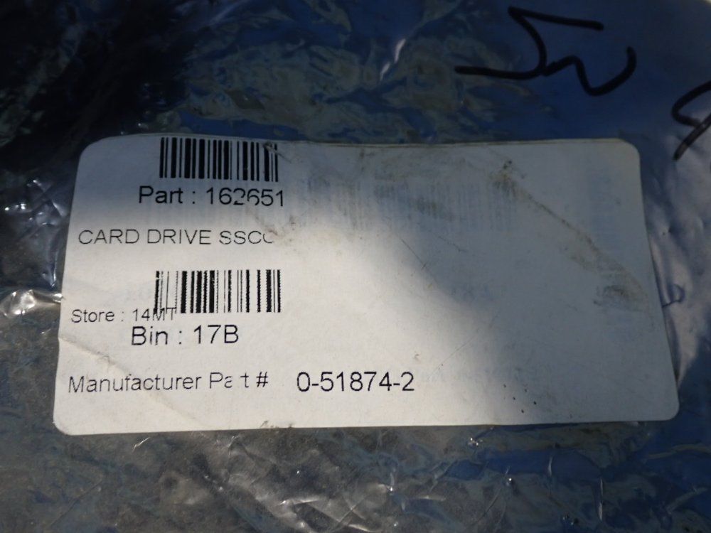 Reliance Electric Static Sequence Control Card - 0-51874-2