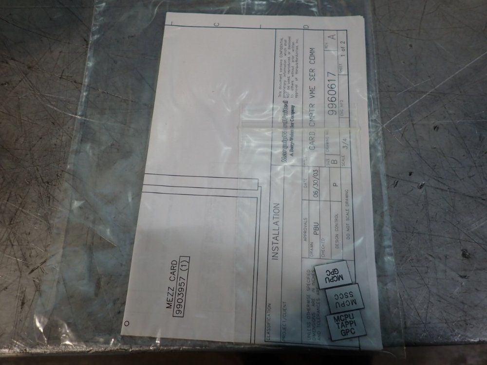 Marquip Communication Module - 9960617