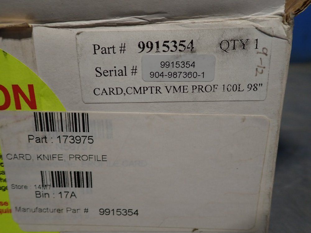 Marquip Circuit Board Assembly - 9915354