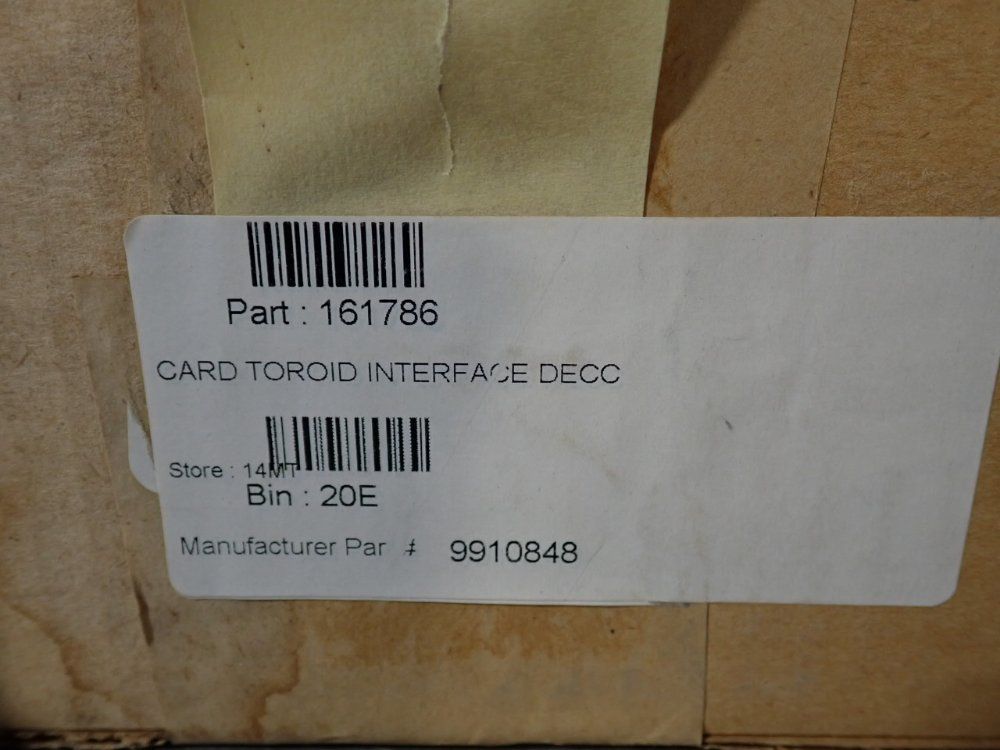 Marquip Toroid Interface Card - 9910848