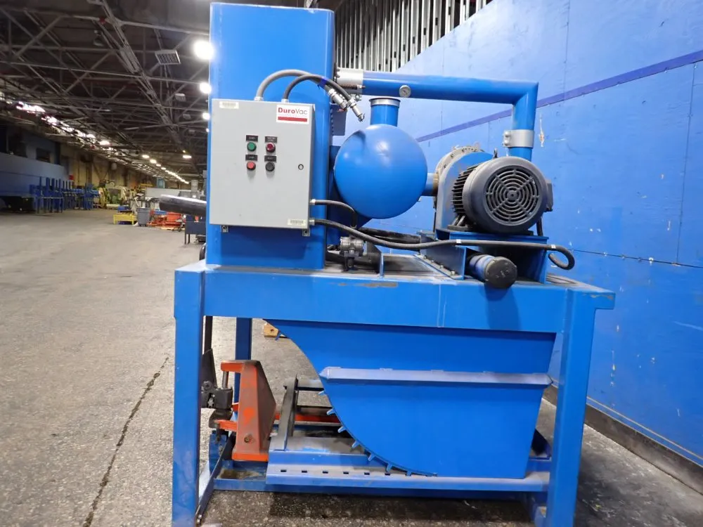 Durovac Industrial Vacuums 25 Hp Portable Vacuum System - Plcv25 6m