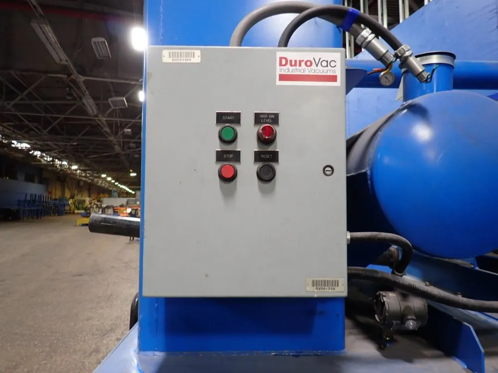 Durovac Industrial Vacuums 25 Hp Portable Vacuum System - Plcv25 6m