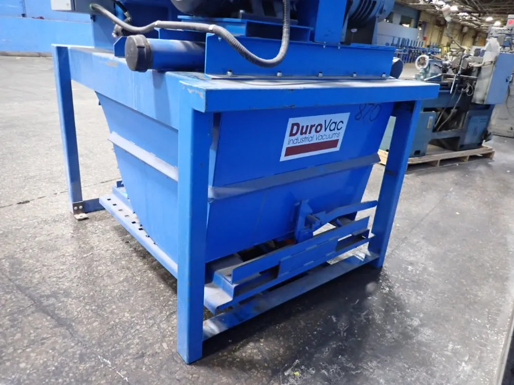 Durovac Industrial Vacuums 25 Hp Portable Vacuum System - Plcv25 6m