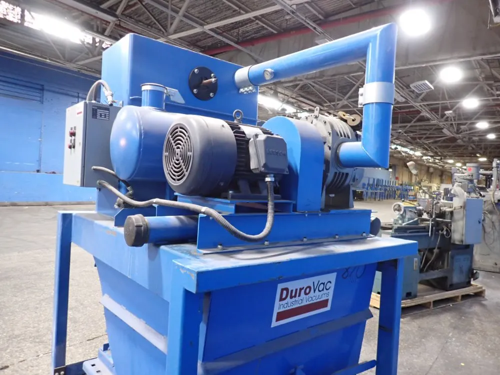 Durovac Industrial Vacuums 25 Hp Portable Vacuum System - Plcv25 6m