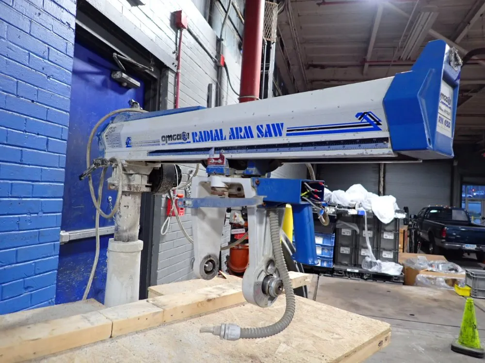 Omga Radial Arm Saw - Rn 450