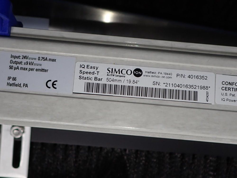 Simco Ion 24" Neutro-vac Web Cleaning System