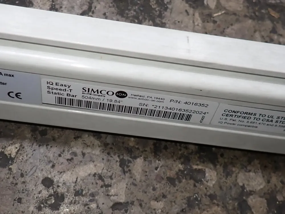 Simco Ion 24" Neutro-vac Web Cleaning System