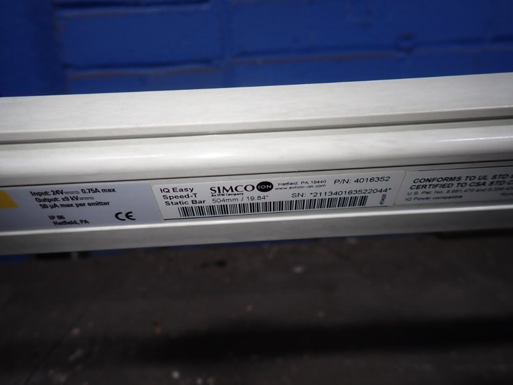 Simco Ion 24" Neutro-vac Web Cleaning System