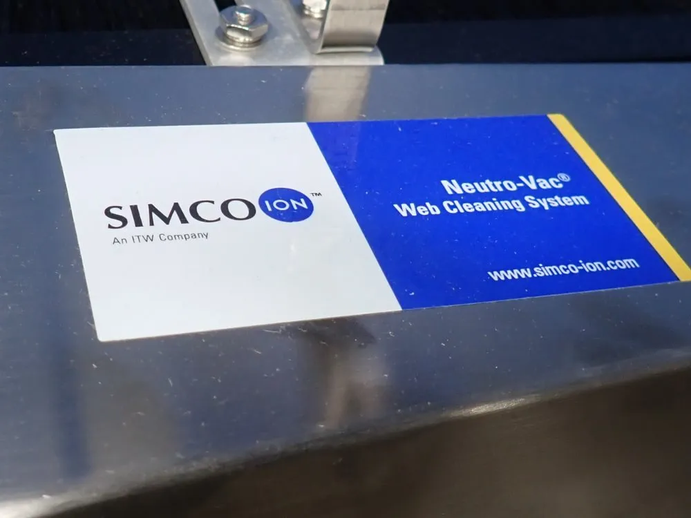 Simco Ion 24" Neutro-vac Web Cleaning System