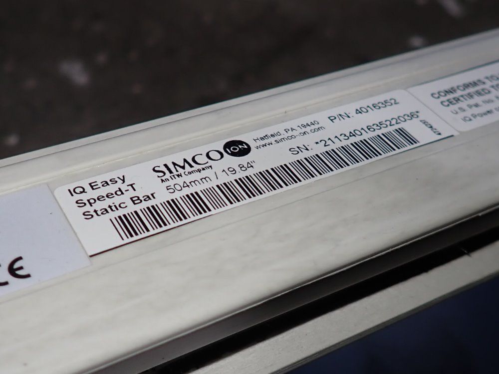 Simco Ion 24" Neutro-vac Web Cleaning System