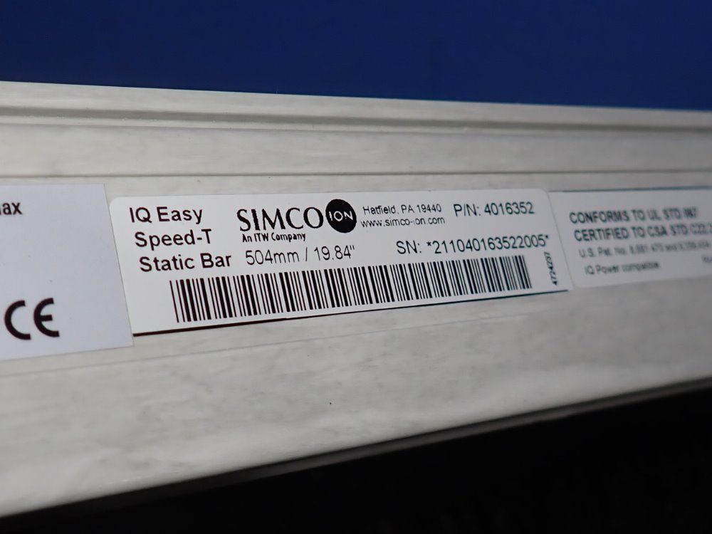 Simco Ion 24" Neutro-vac Web Cleaning System