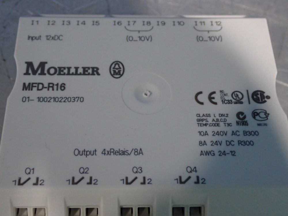 Moeller Control Relay - Mfd-r16