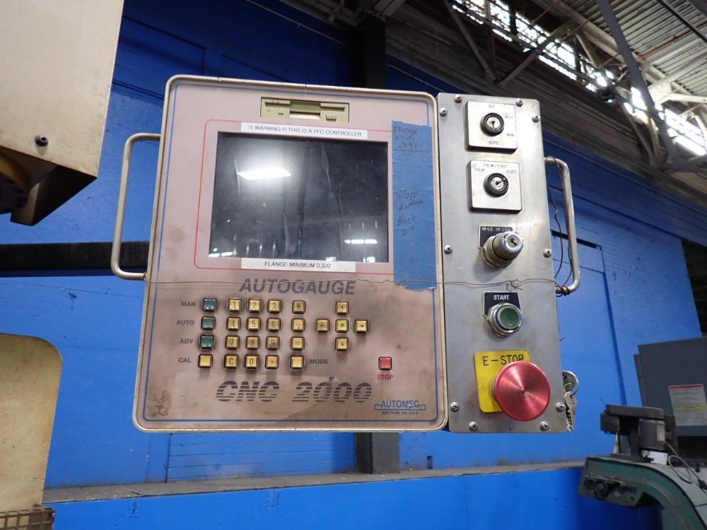 Wysong & Miles Company 100 Tons / 120" Press Brake - Mth100-120