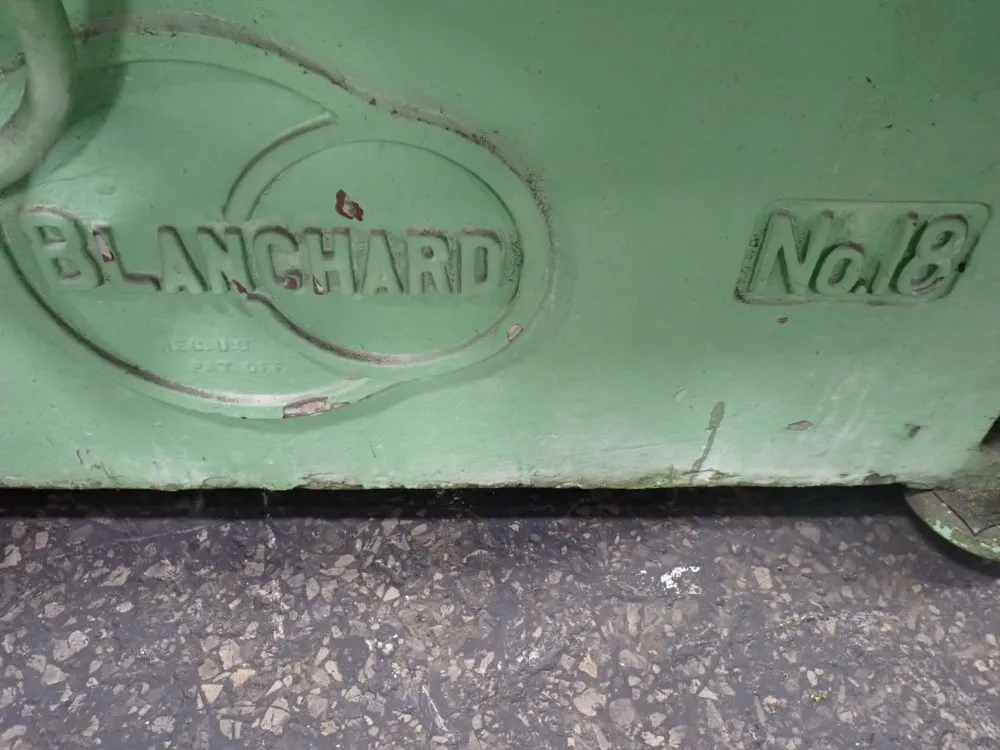 Blachard 36" Rotary Surface Grinder - No. 18