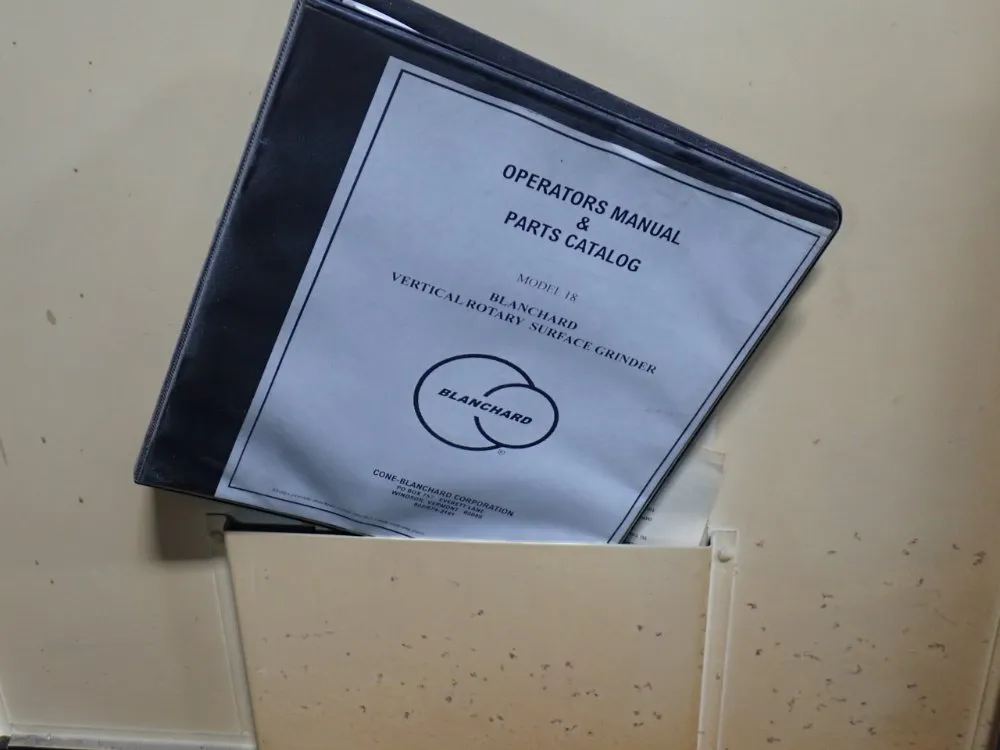 Blachard 36" Rotary Surface Grinder - No. 18