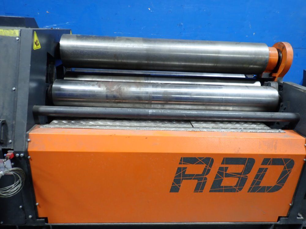 Kaast Machine Tools 61" Hydraulic Plate Roller - Hrc Rbd-4h 1550/15