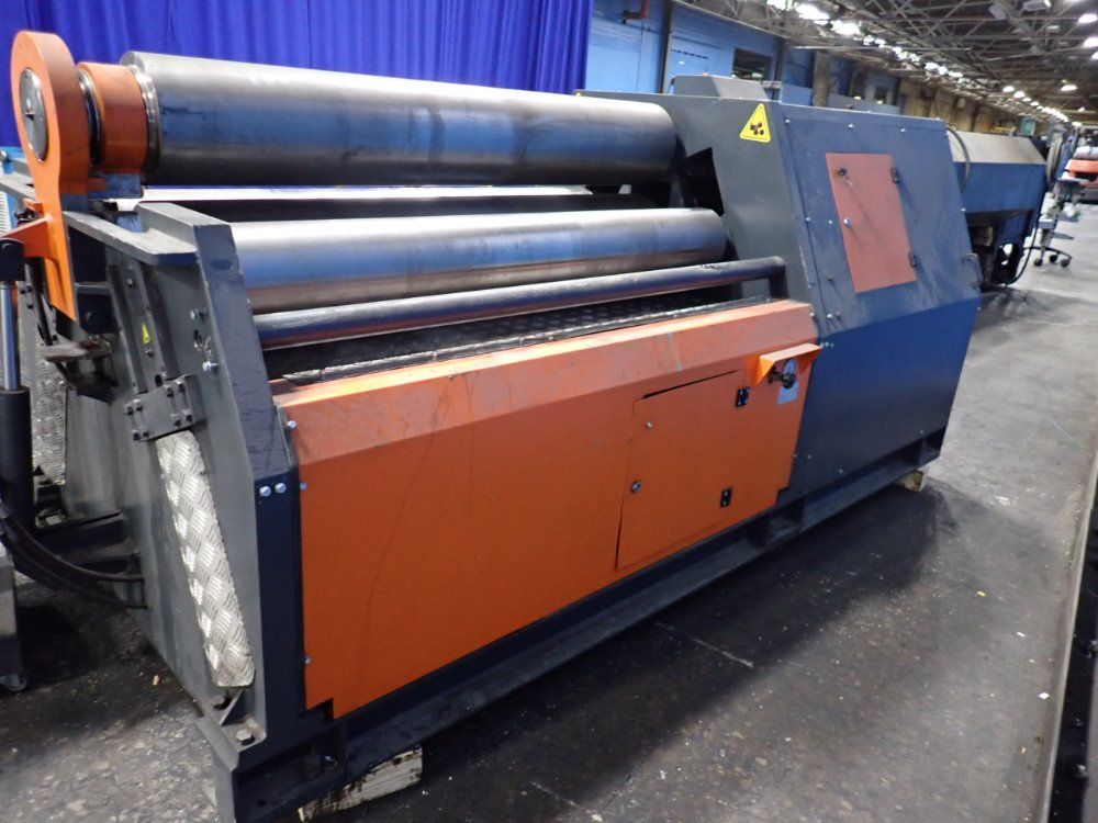 Kaast Machine Tools 61" Hydraulic Plate Roller - Hrc Rbd-4h 1550/15