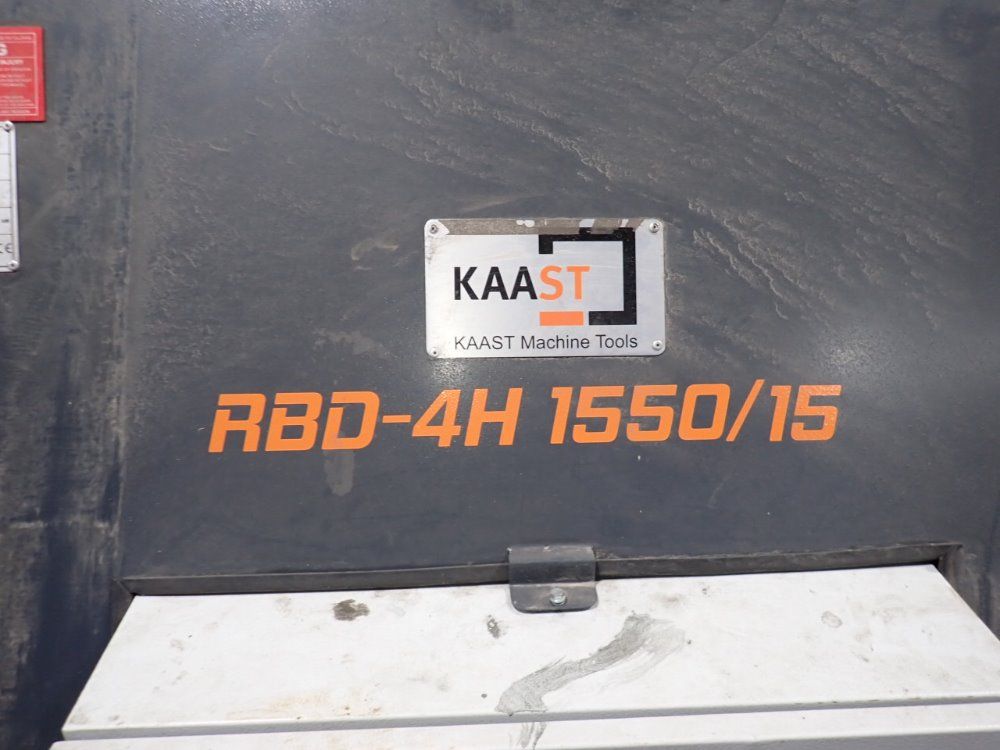 Kaast Machine Tools 61" Hydraulic Plate Roller - Hrc Rbd-4h 1550/15
