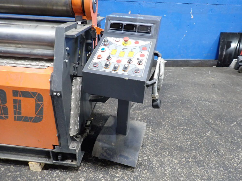 Kaast Machine Tools 61" Hydraulic Plate Roller - Hrc Rbd-4h 1550/15