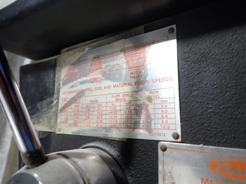 Dayton 80" X 16" Drill Press - 3z917b