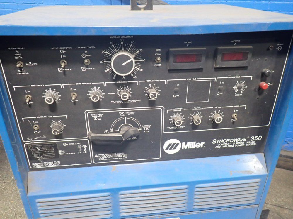 Miller Electric 350 Amps Welder - Syncrowave 350